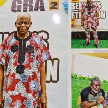 Photo from Gbagada Estate Phase II (GRA2)'s Seniors' Afternoon.